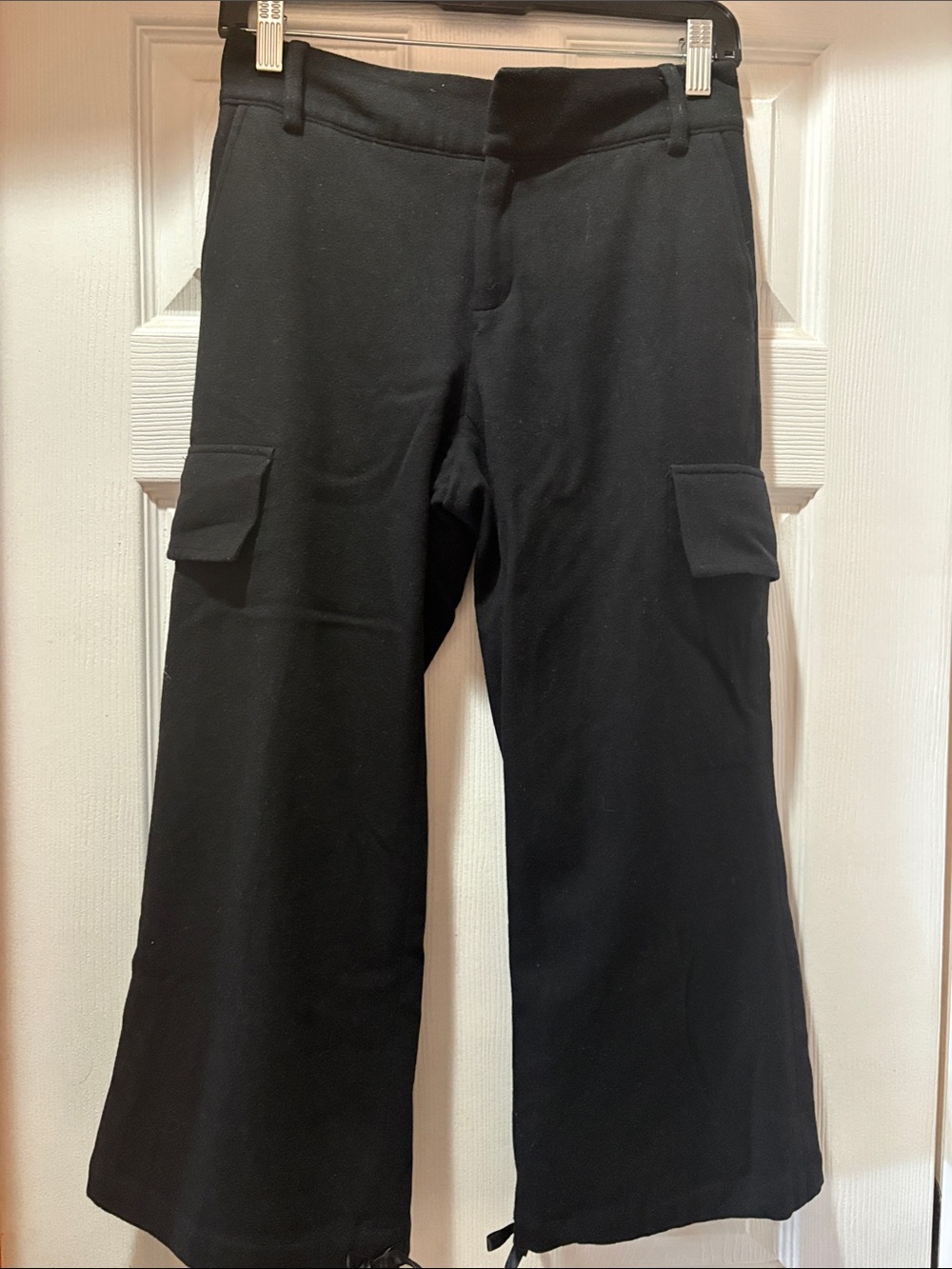Banana Republic Black Wool Women's Cargo Pants
